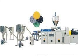 PVC 400 Kg/Hr Pelletizing η γραμμή 75mm 250mm SJ75/33