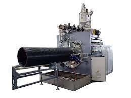 HDPE 1000mm2200mm άνεμος γραμμή εξώθησης σωλήνων 	700KG